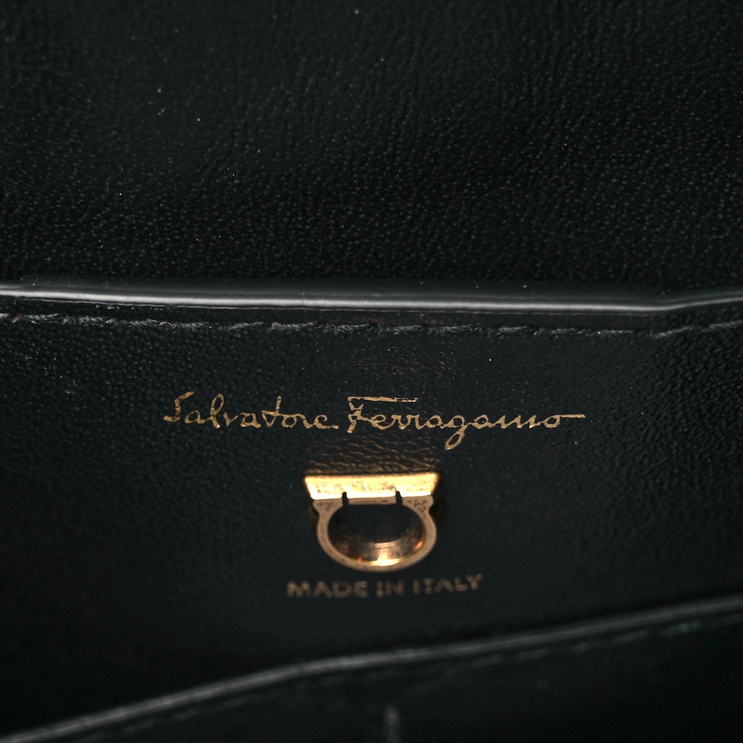 Salvatore Ferragamo Calfskin Margot Top Handle Satchel Beige Black 6 of 9