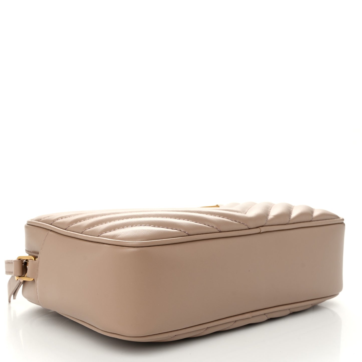 Calfskin Matelasse Monogram Lou Camera Bag Rosy Sand