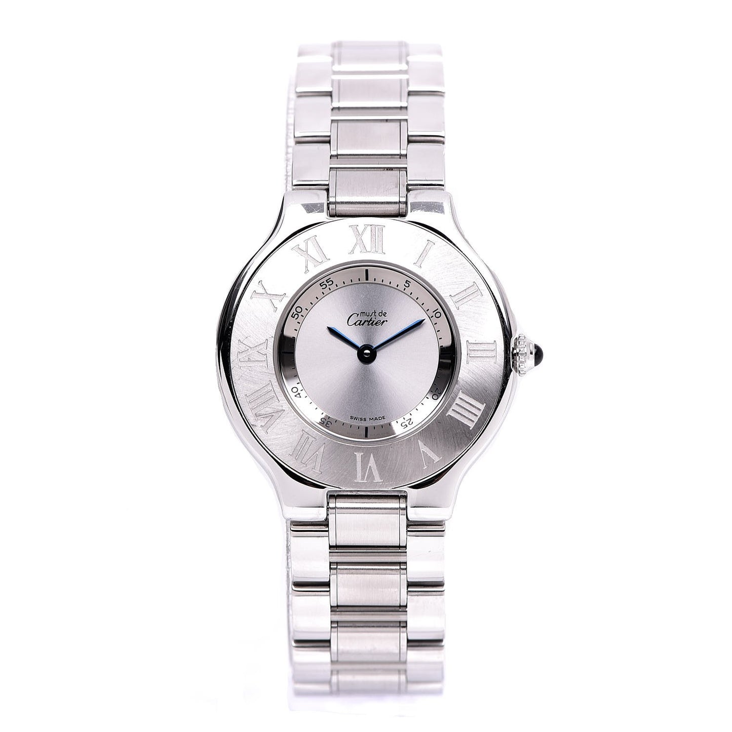 Stainless Steel 31mm Must De 21 Quartz Watch