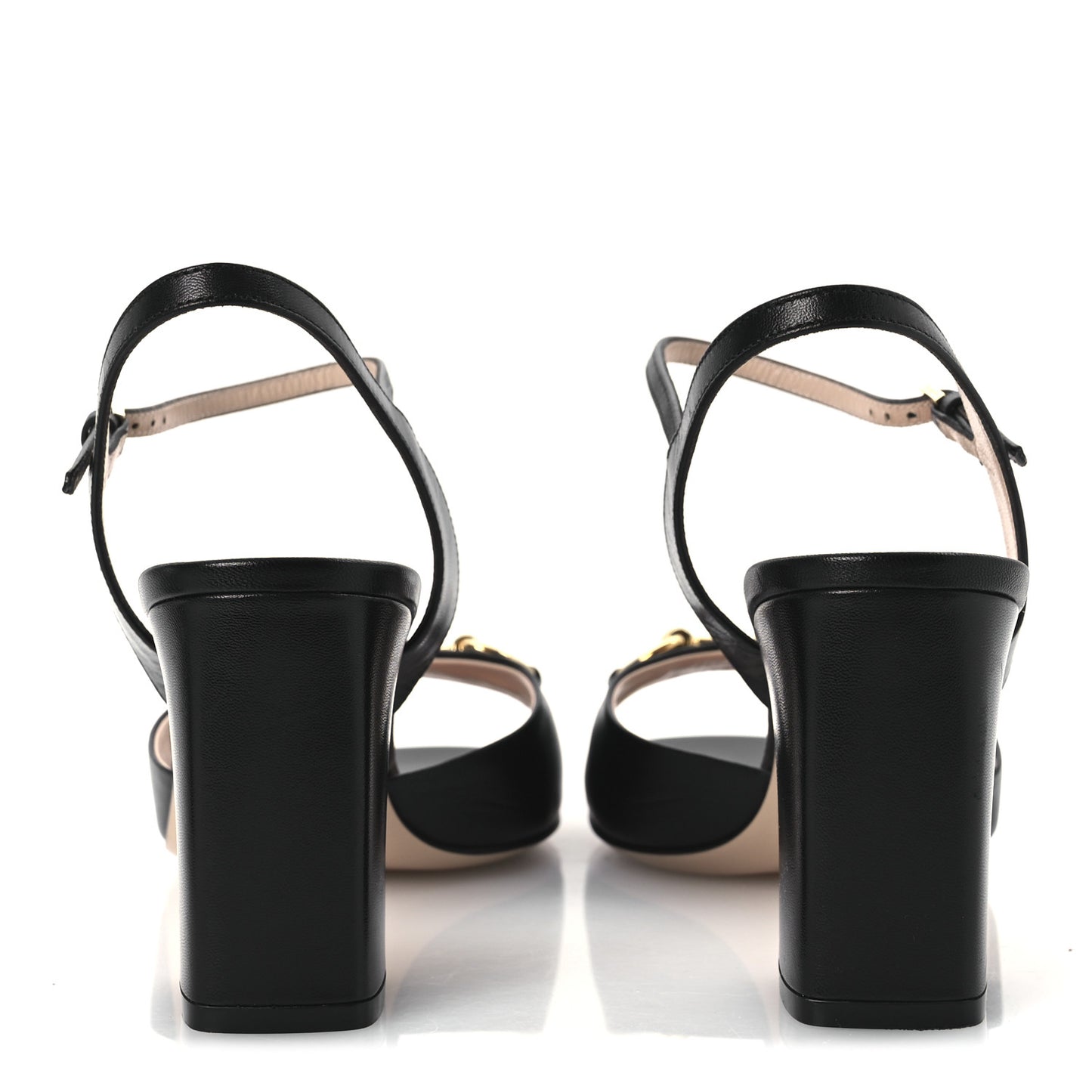 Malaga Kid Horsebit Lady 75mm Sandals 40.5 Black