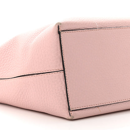 Valentino Garavani Grained Calfskin Rockstud Shoulder Tote Water Rose 8 of 14