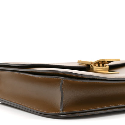 Celine Box Calfskin Medium Classic Box Flap Bag  Camel 11 of 13