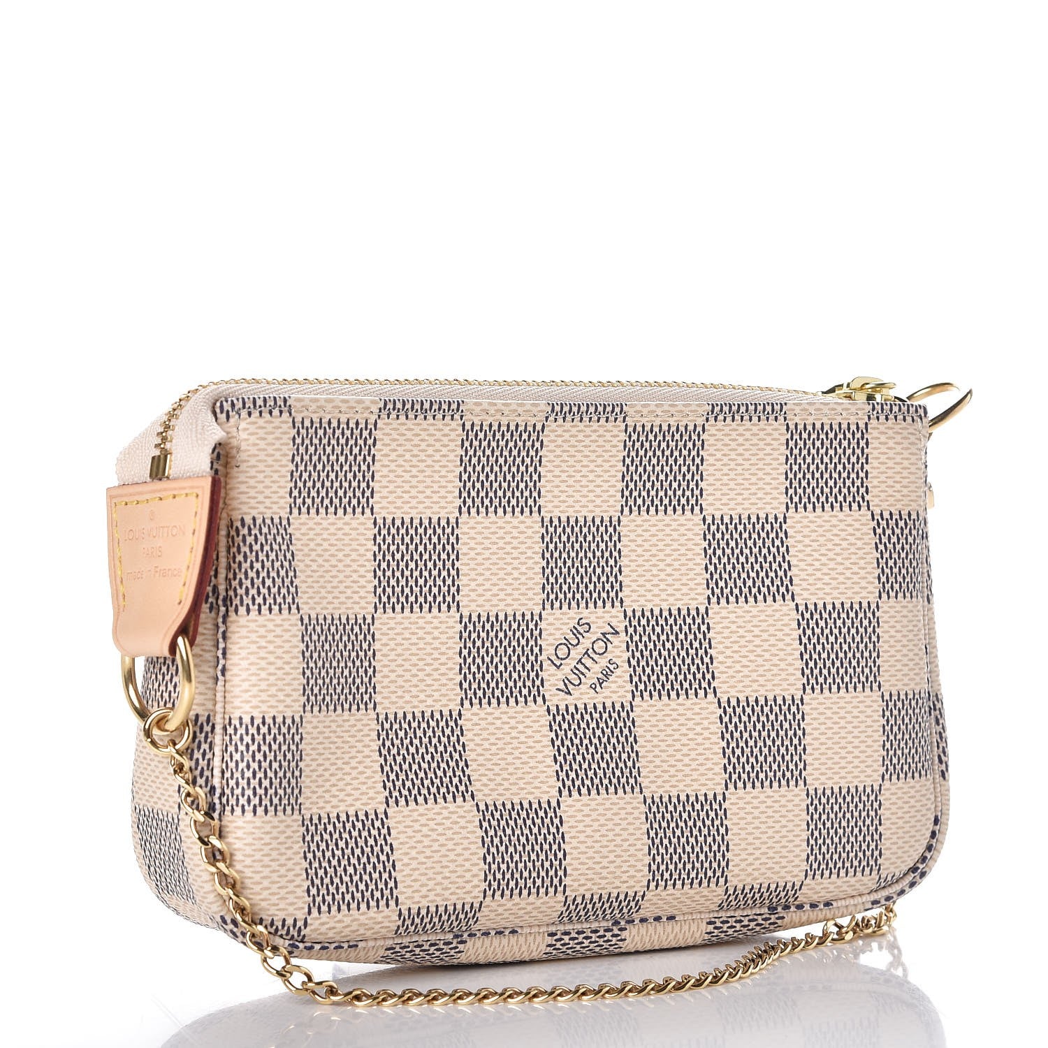 Louis Vuitton Damier Azur Mini Pochette Accessories 3 of 6