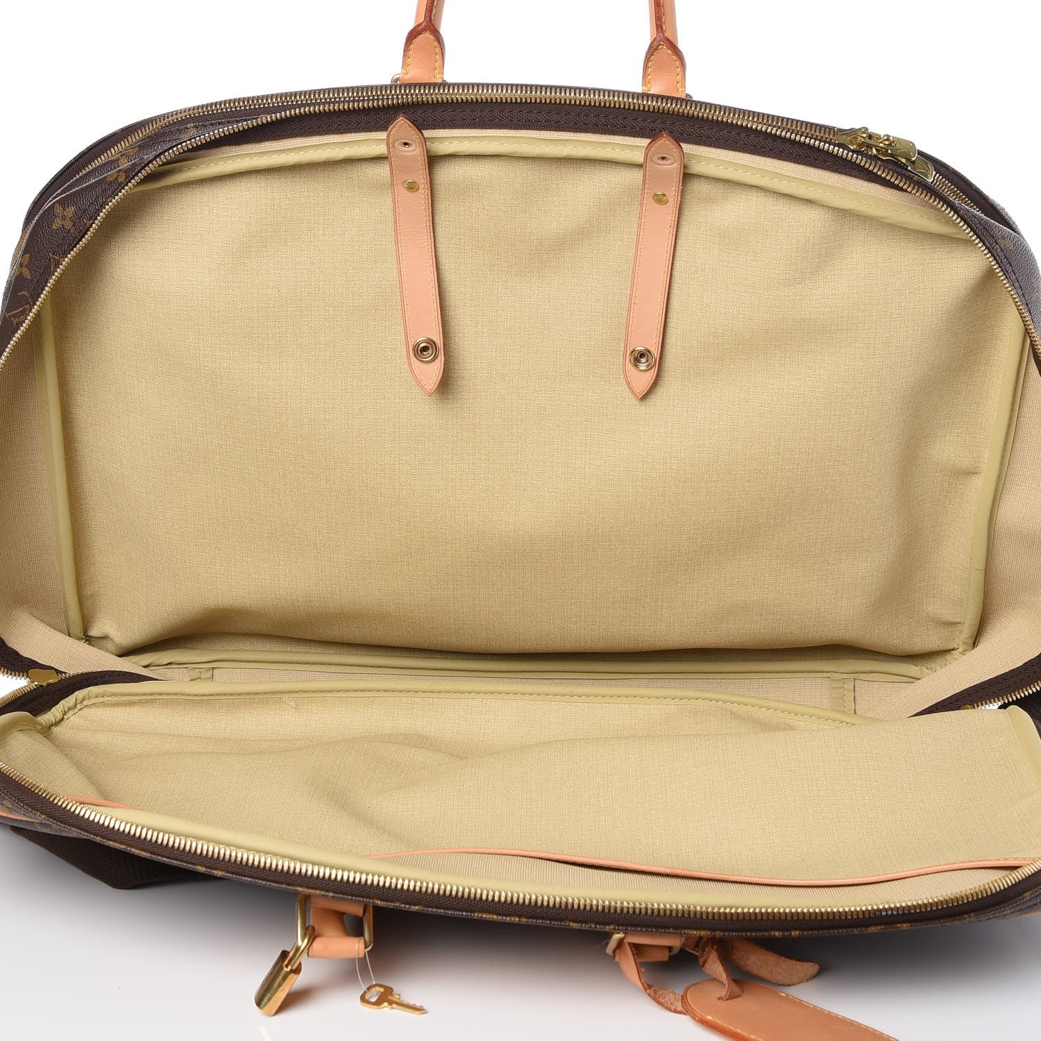 Louis Vuitton Monogram Alize 2 Compartment Luggage Travel Bag 6 of 15