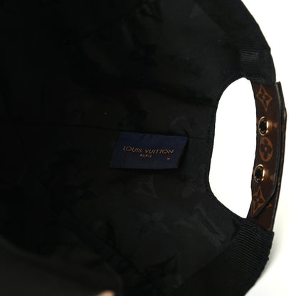 Louis Vuitton Polyester Silk Monogram LV Get Ready Cap M Black 7 of 8