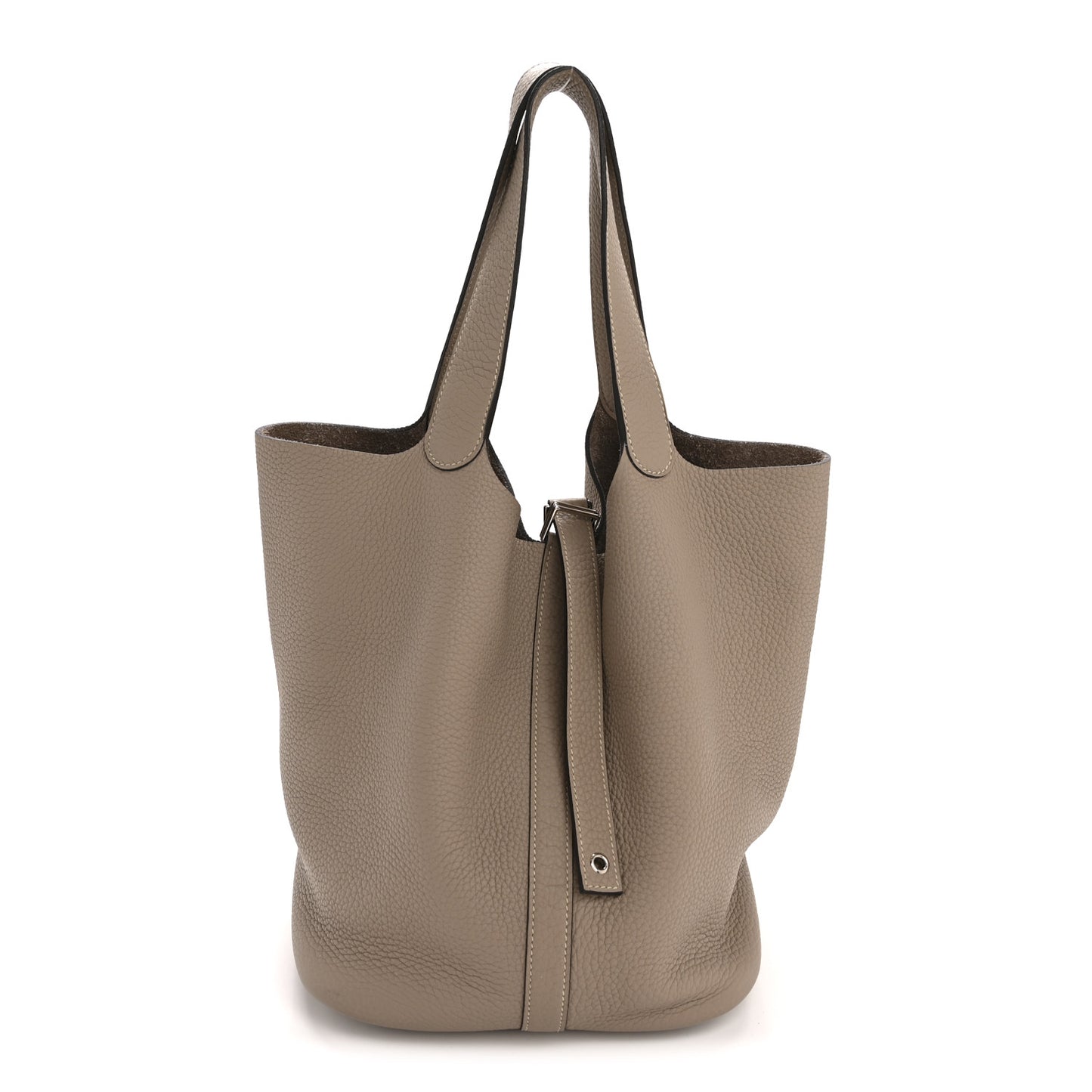 Taurillon Clemence Picotin Lock 26 GM Gris Tourterelle