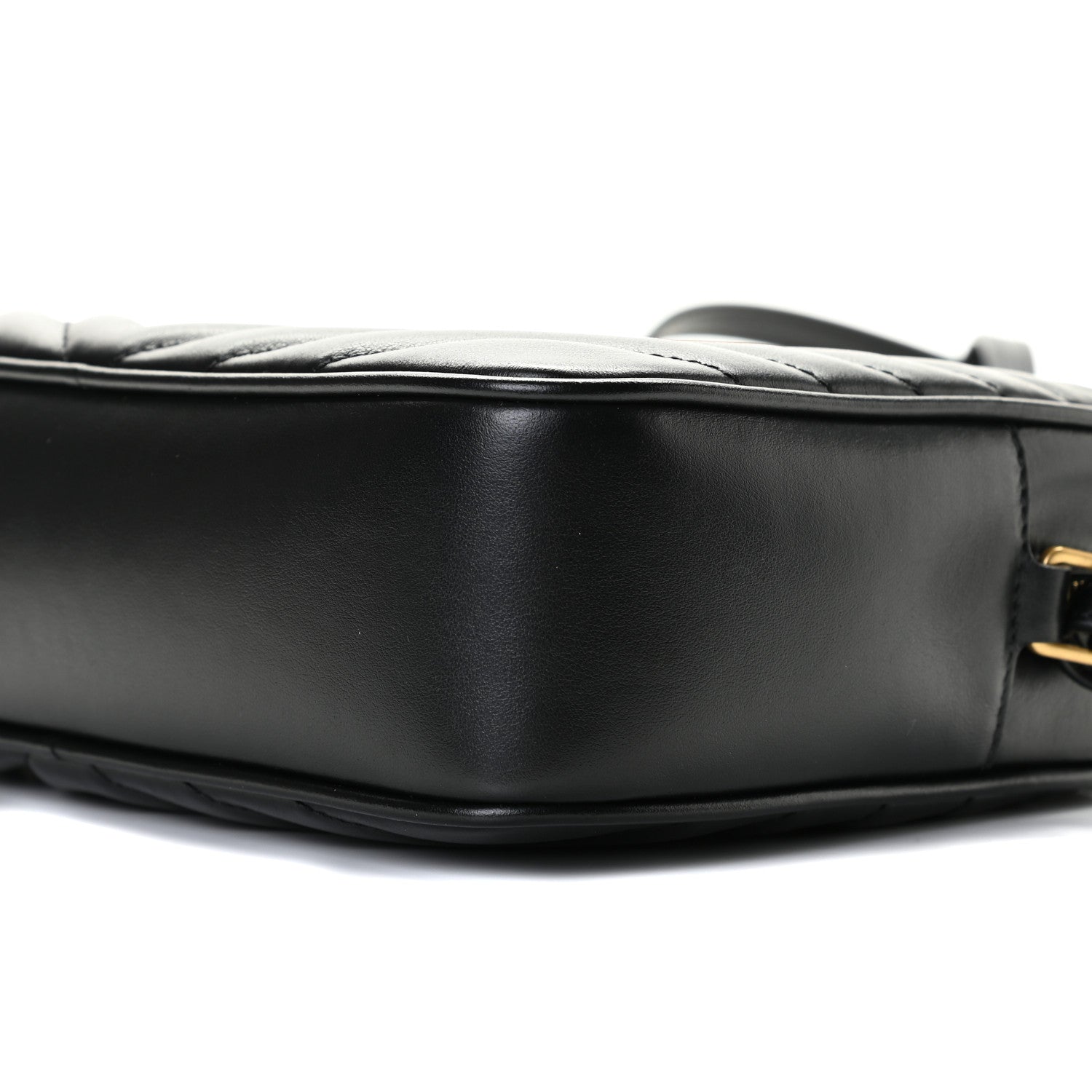 Saint Laurent Calfskin Matelasse Monogram Lou Camera Bag Black 6 of 11