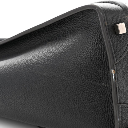 Celine Drummed Calfskin Mini Luggage Black 13 of 14