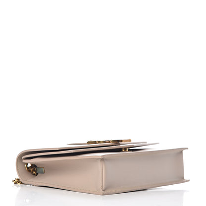 Saint Laurent Smooth Calfskin Monogram Medium Sulpice Shoulder Bag Light Natural 4 of 18
