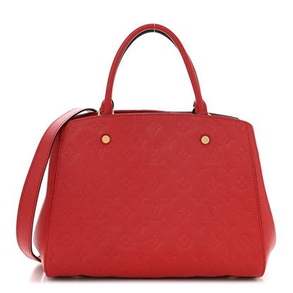 Louis Vuitton Empreinte Montaigne MM Cherry 1 of 12