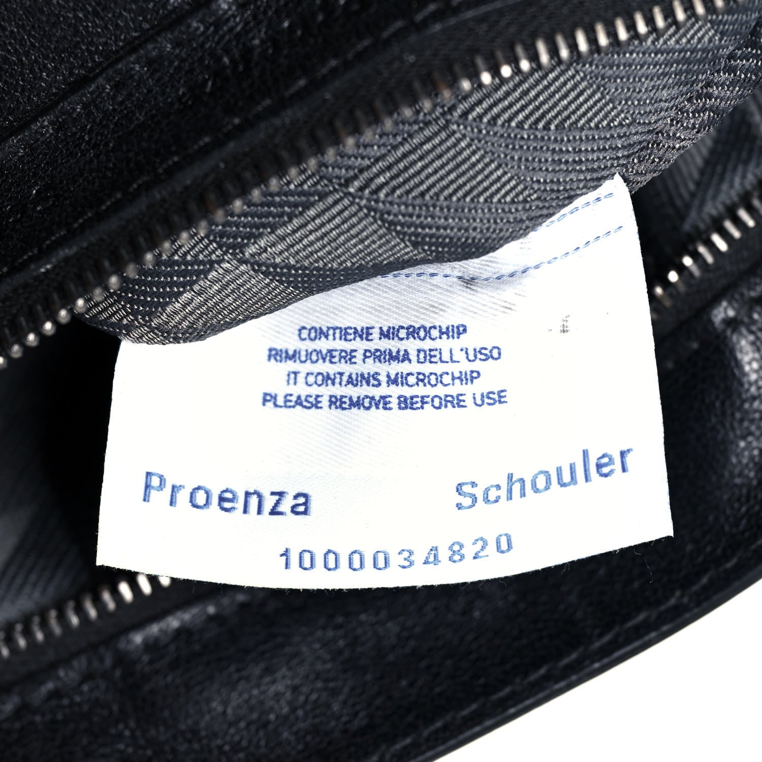 Proenza Schouler Lambskin Fringe Medium PS1 Satchel Black 9 of 21