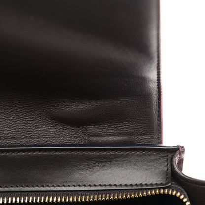 Celine Smooth Calfskin Small Tri-Color Trapeze Red 10 of 13