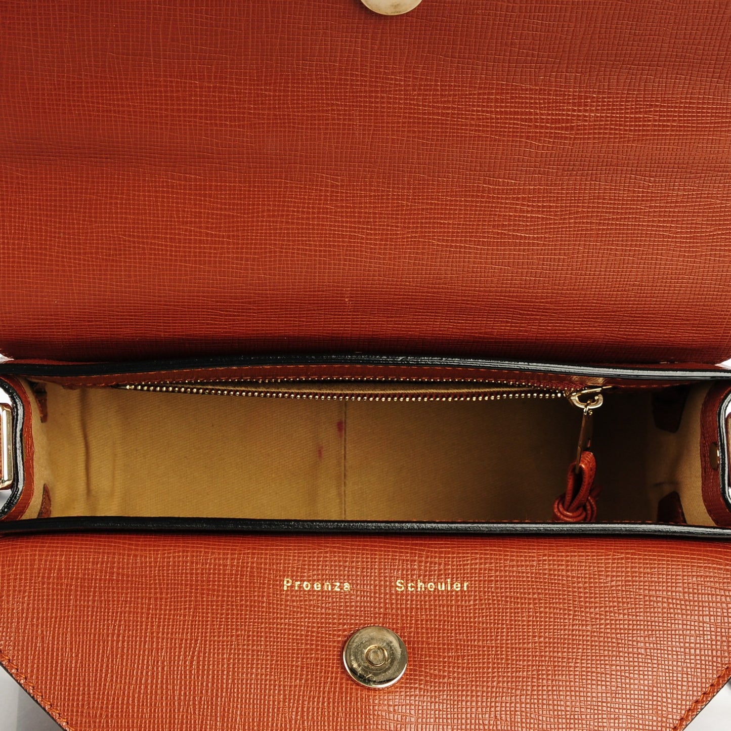 Linosa Calfskin Mini PS11 Classic Shoulder Bag Nice Tan