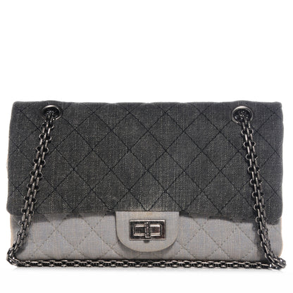Chanel Denim Tri-Color 2.55 Reissue 255 Flap 1 of 8