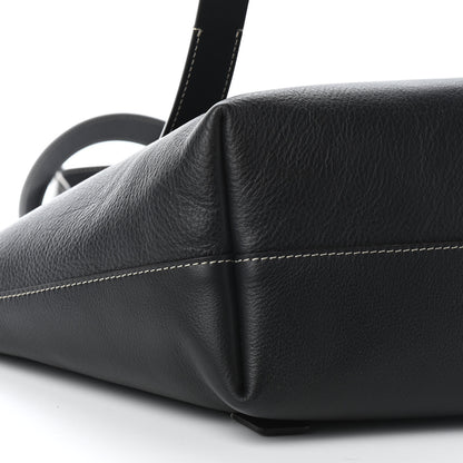 Chloe Small Grain Smooth Calfskin Medium Darryl Tote Black 8 of 9