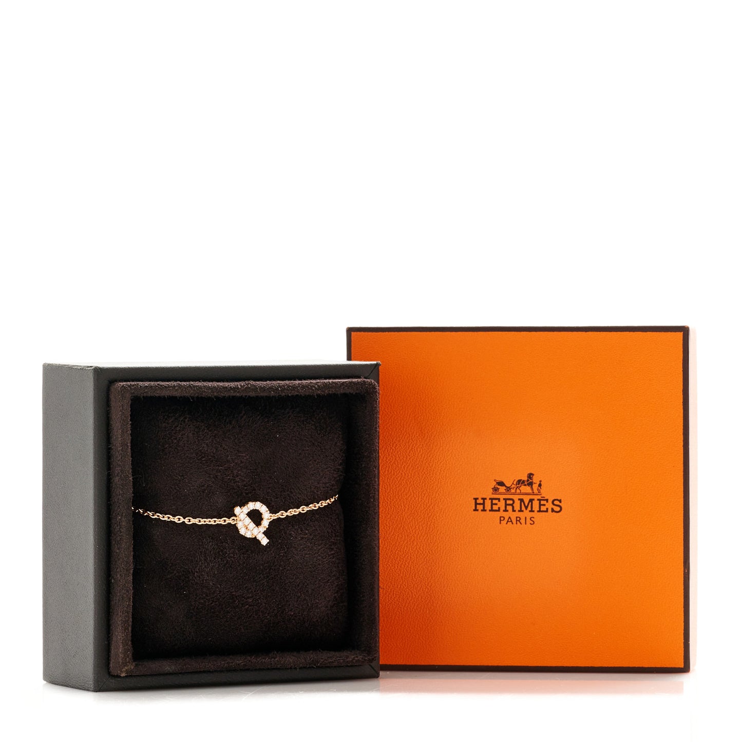 18K Rose Gold Diamond Finesse Bracelet ST