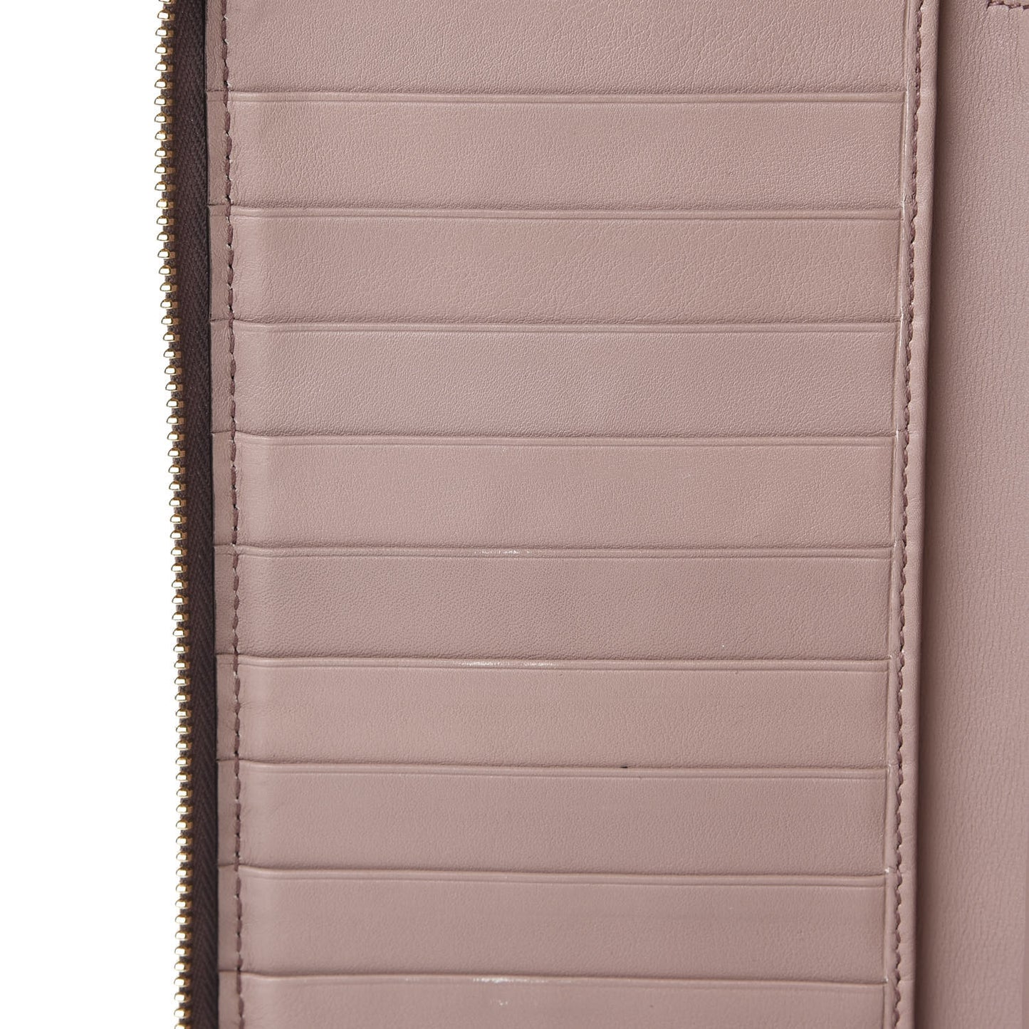 Patent Soho Zip Around Wallet Dark Cipria