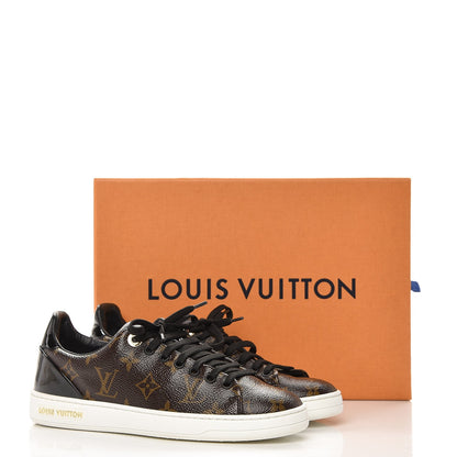 Louis Vuitton Patent Monogram Frontrow Sneakers 36.5 11 of 13