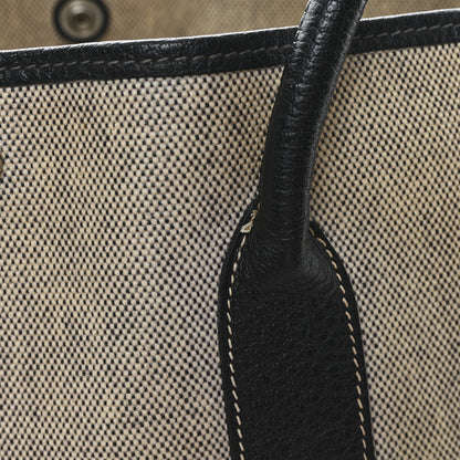 Hermes Toile H Buffle Skipper Garden Party 36 MM Tote Black 11 of 12