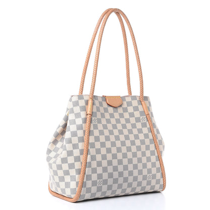 Louis Vuitton Damier Azur Propriano Rose Ballerine 3 of 14