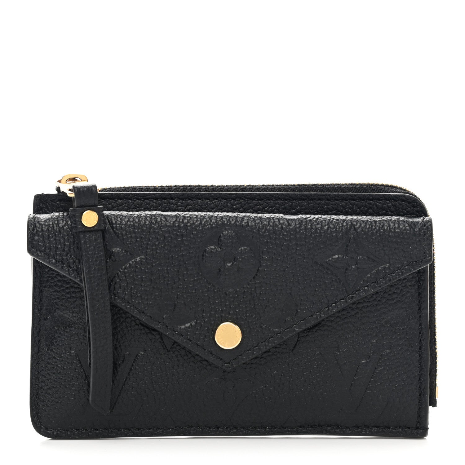 Louis Vuitton Empreinte Recto Verso Card Holder Black 1 of 8