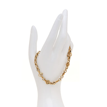 Louis Vuitton Metal Crazy In Lock Bracelet Gold 2 of 6