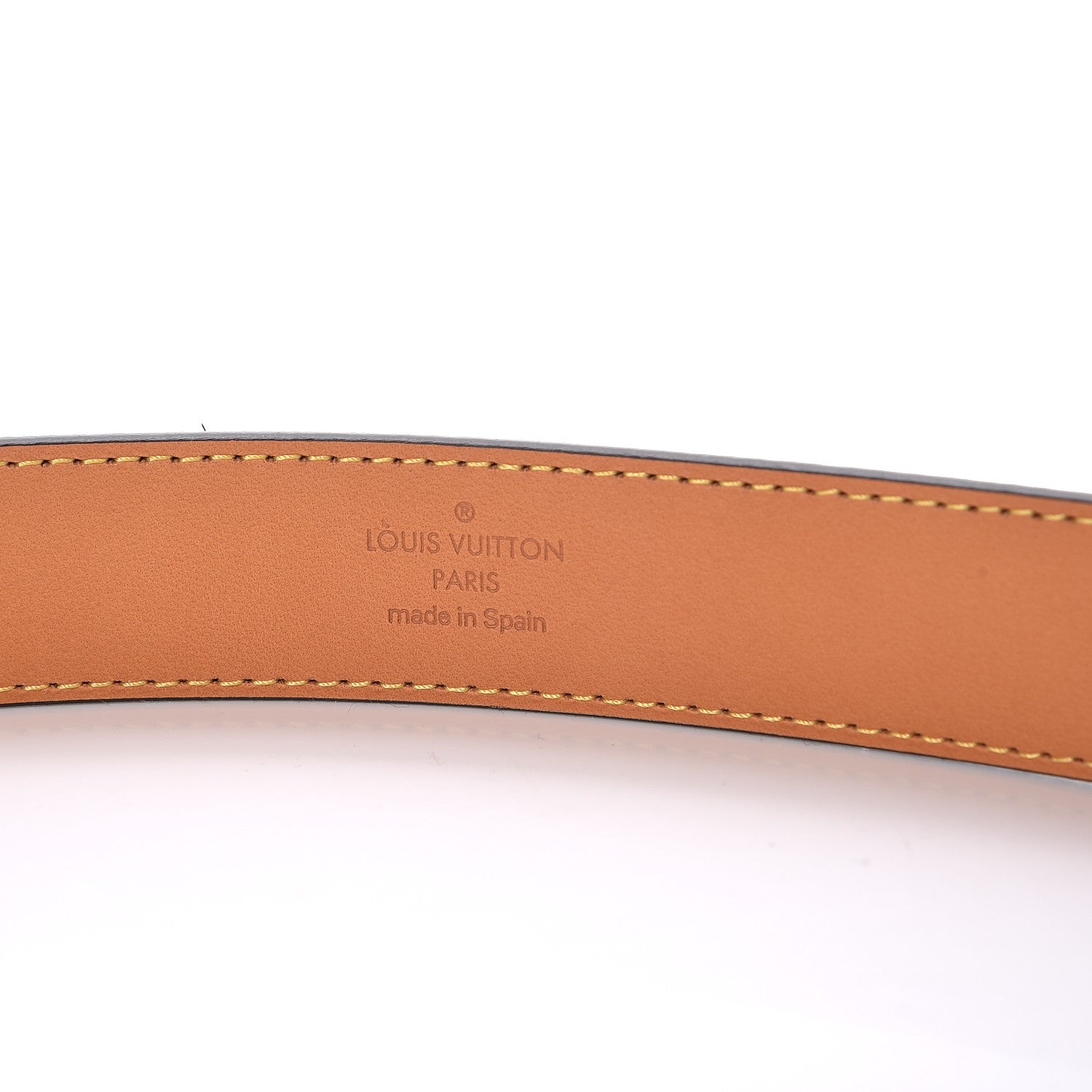 Louis Vuitton Damier Ebene 30mm Essential V Belt 90 36 286109