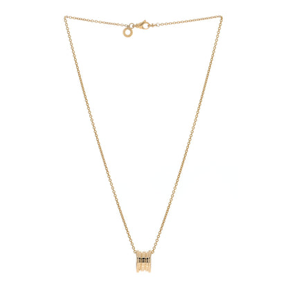 Bulgari 18K Yellow Gold B.Zero1 Pendant Necklace 3 of 5
