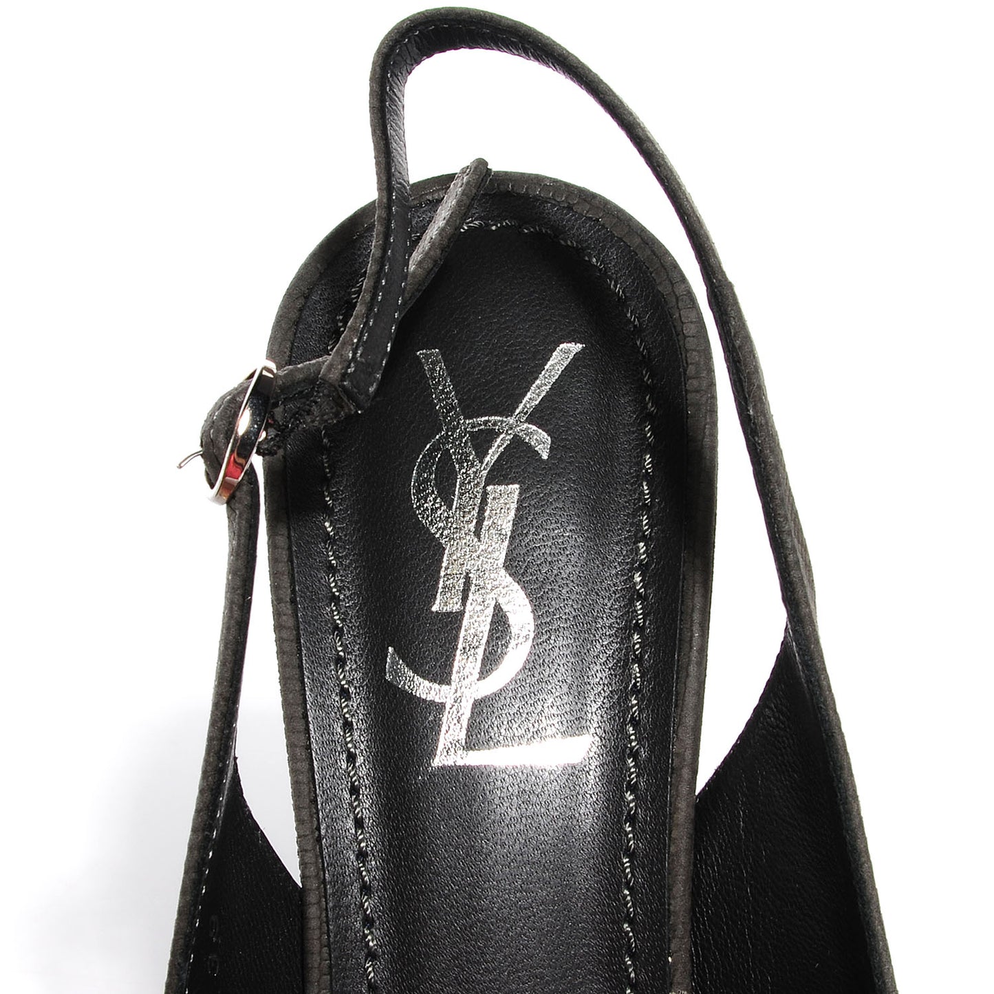 Suede Tribtoo 80 Slingback Pumps 39 Anthracite