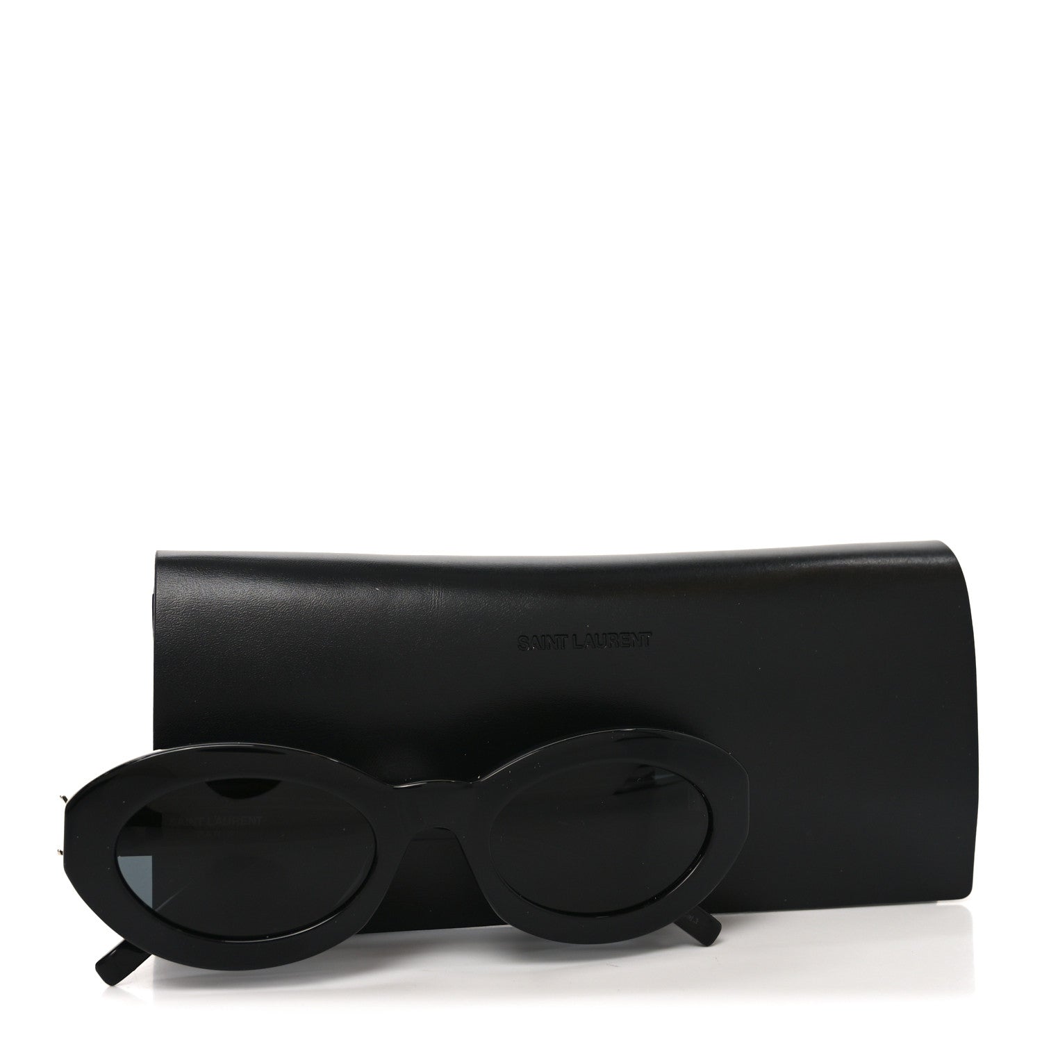 Saint Laurent Acetate Sunglasses SL M136 Black 16 of 16