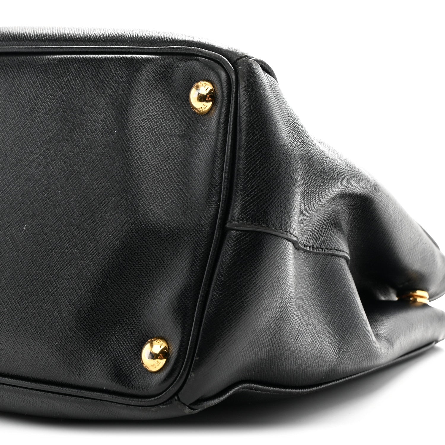 Prada Saffiano Medium Galleria Double Zip Tote Black 10 of 11