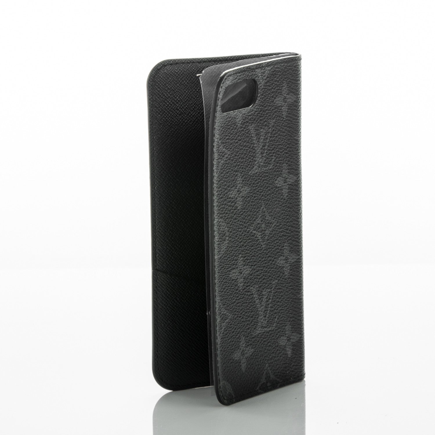 Louis Vuitton Monogram Eclipse iPhone 7 Plus Folio Case 3 of 6
