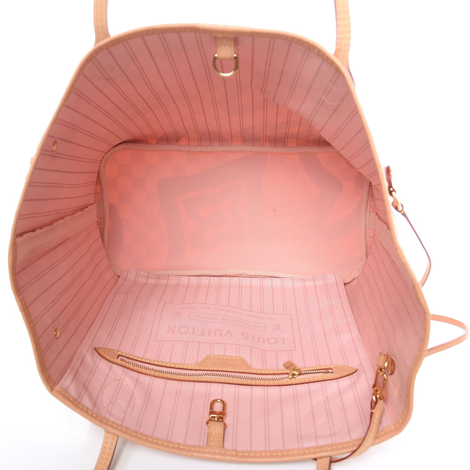 Louis Vuitton Damier Azur Tahitienne Neverfull MM 6 of 12