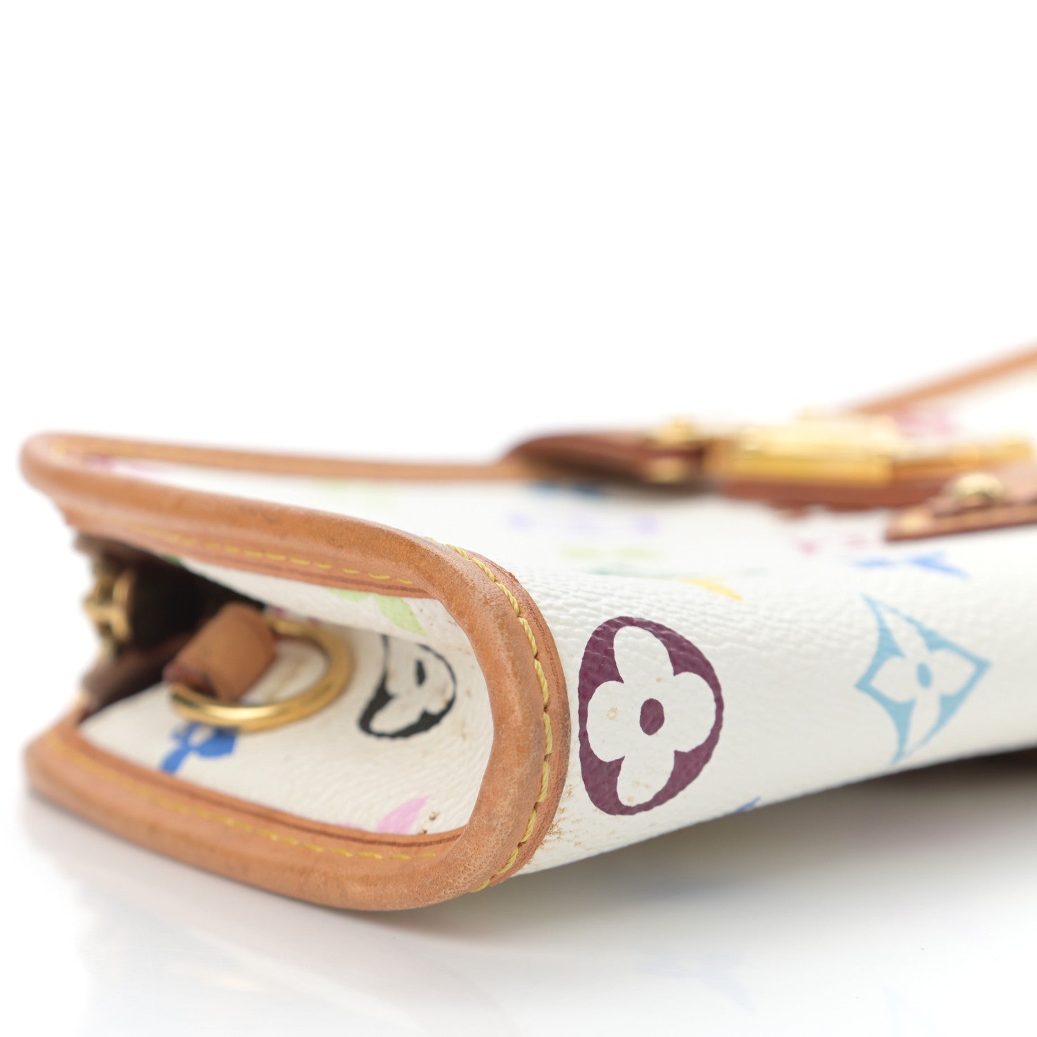 Louis Vuitton Monogram Multicolor Shirley White 8 of 9