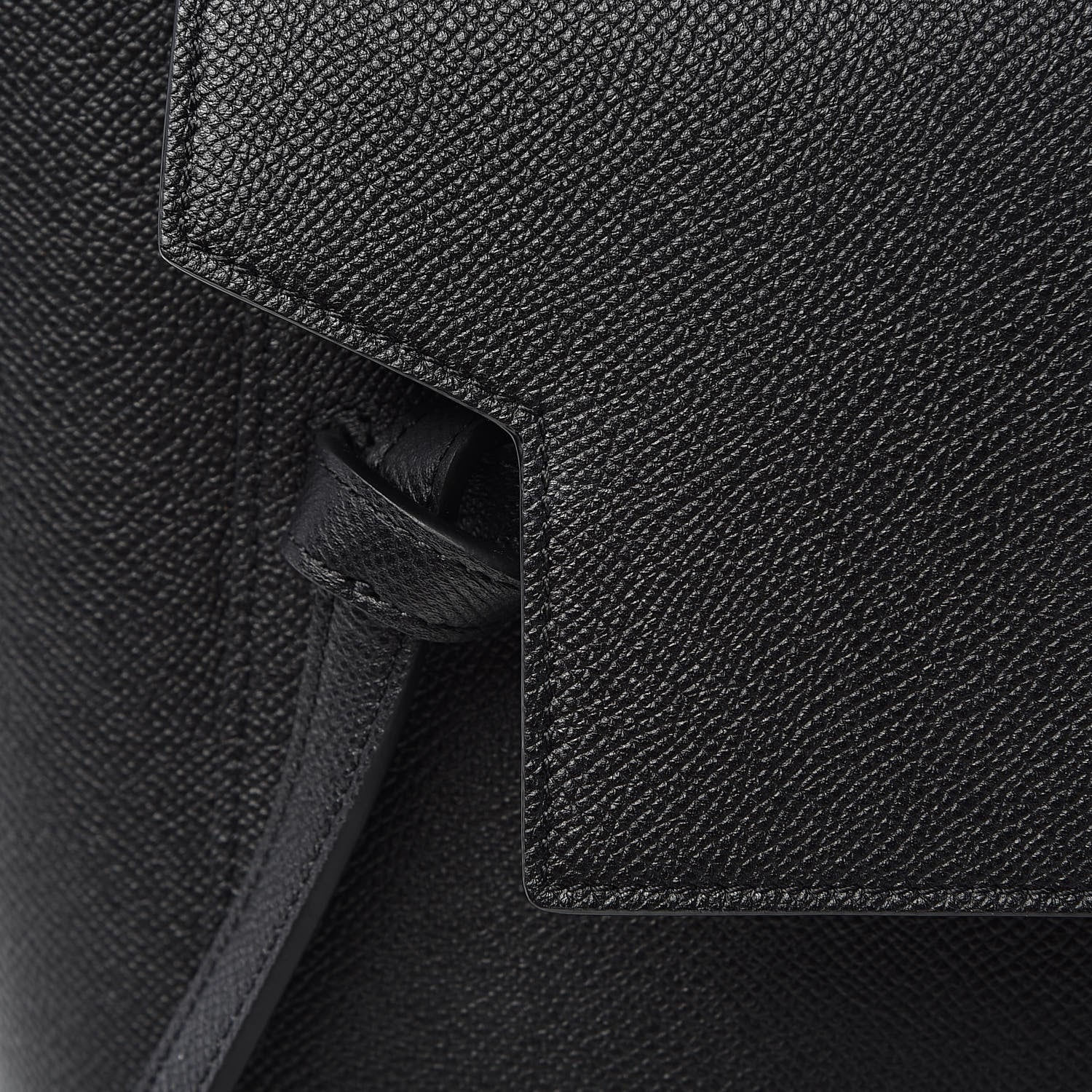 Celine Grained Calfskin Mini Belt Bag Black 9 of 13