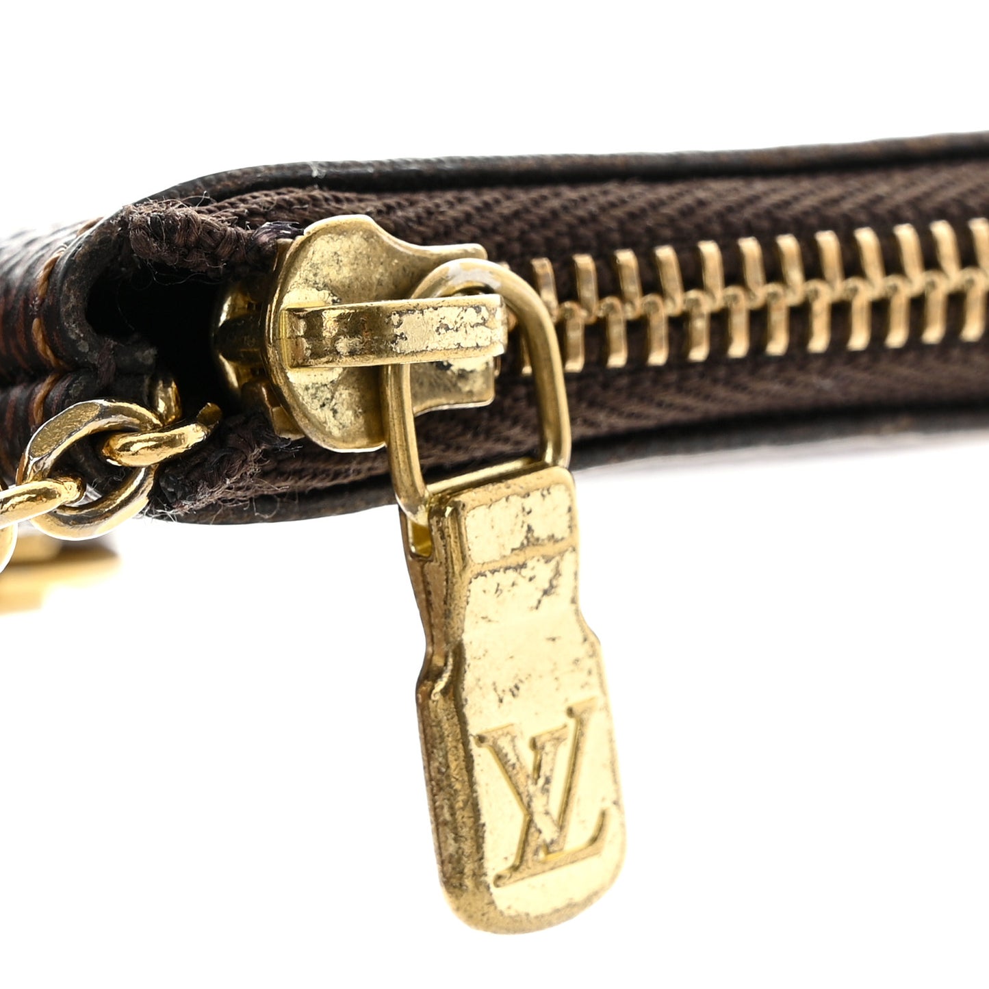 Damier Ebene Key Pouch