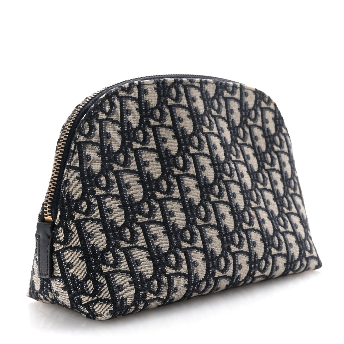 Oblique Large Beauty Pouch Bleu