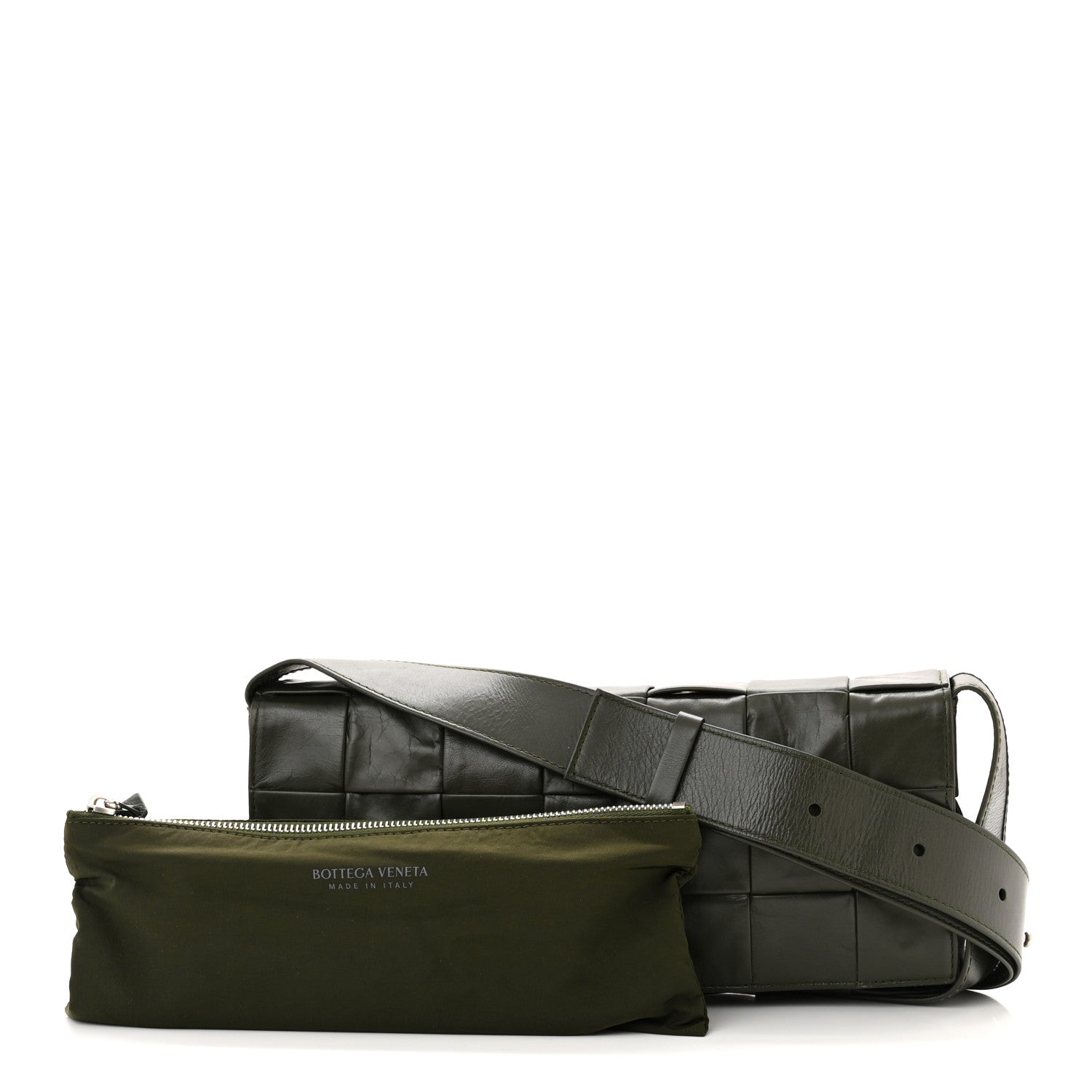 Bottega Veneta Paper Calfskin Intrecciato Stretch Cassette Camping 1 of 11