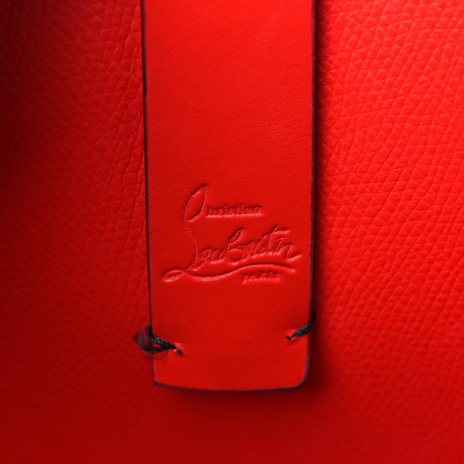 Christian Louboutin Calfskin Loubinthesky East West Cabata Tote Black 7 of 12