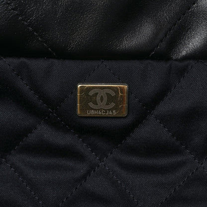 Chanel Shiny Calfskin Quilted Small Chanel 22 Black 8 of 10