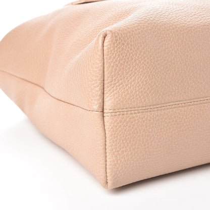 Burberry London Grainy Calfskin Medium Baynard Tote Light Nude 19 of 21