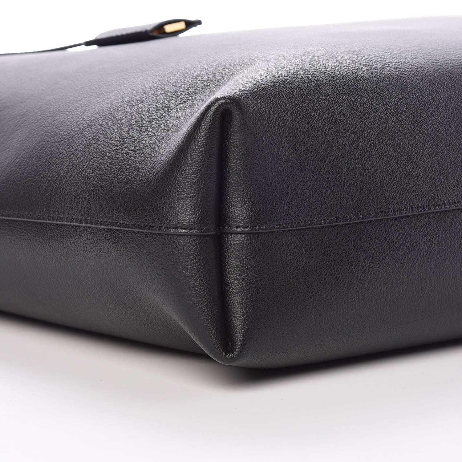 Saint Laurent Calfskin Medium Shopping Tote Black 8 of 10