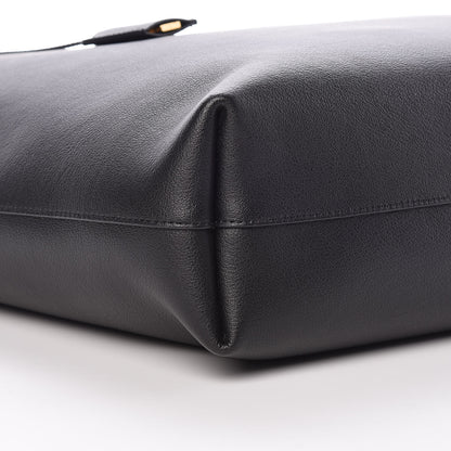 Saint Laurent Calfskin Medium Shopping Tote Black 8 of 10