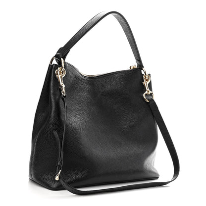 Gucci Pebbled Calfskin Large Soho Hobo Black 3 of 9