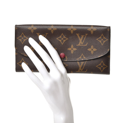 Louis Vuitton Monogram Emilie Wallet Fuchsia 2 of 8