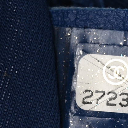 Chanel Mixed Fibers Lambskin Venise Biarritz Pouch Multicolor White 6 of 9