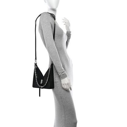 Givenchy Box Calfskin Mini Cut Out Shoulder Bag Black 2 of 11