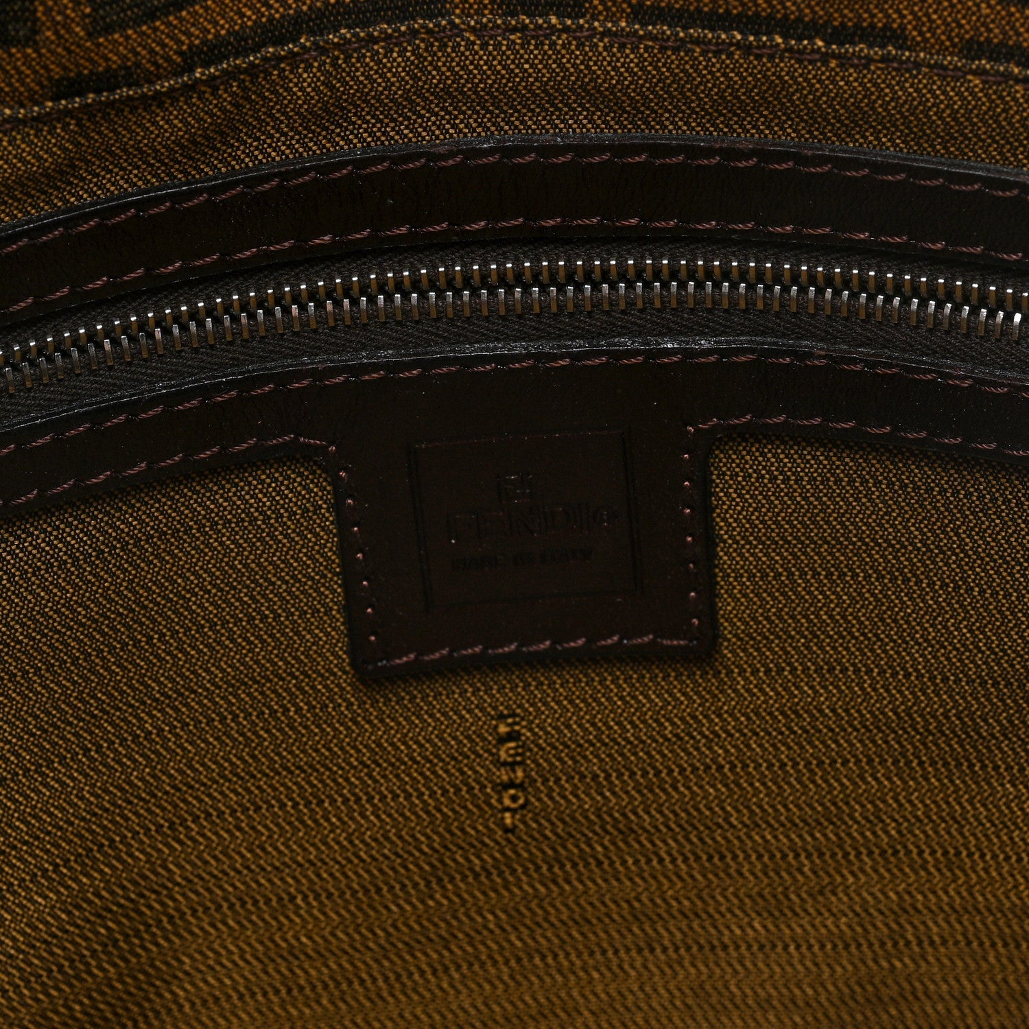 Fendi Zucca Mama Baguette Tobacco 6 of 9