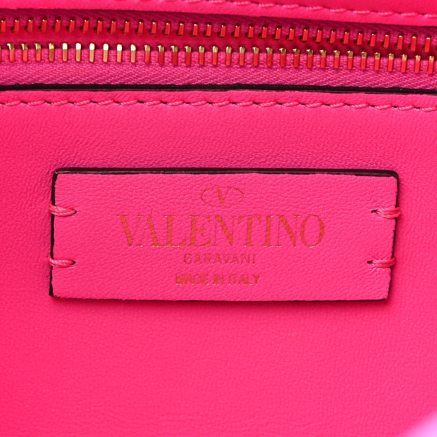 Valentino Garavani Nappa Large Roman Stud Shoulder Bag Pink PP 6 of 12