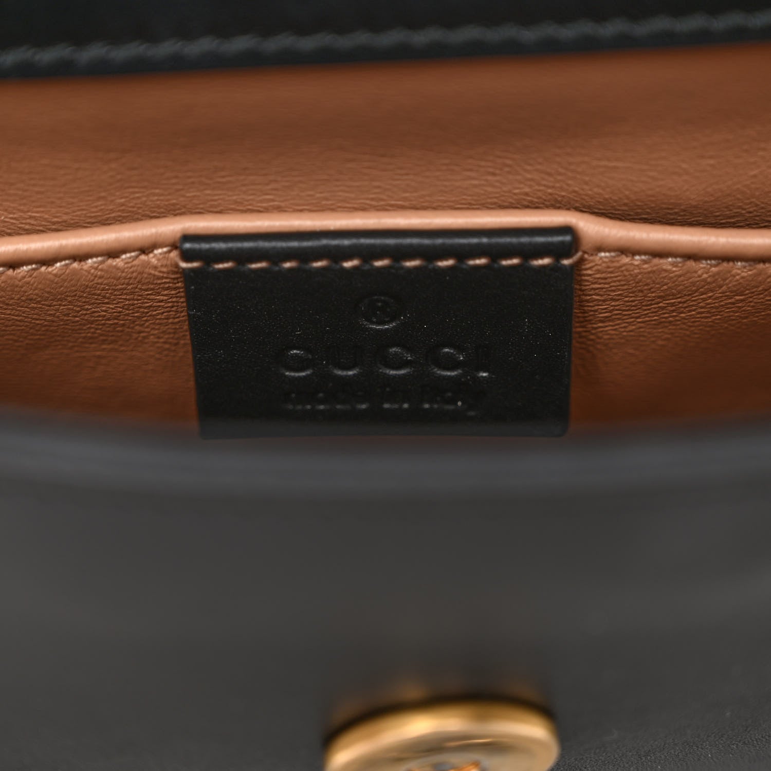 Gucci Nappa Pearl Studded Mini Queen Margaret Broadway Shoulder Bag Black 6 of 11